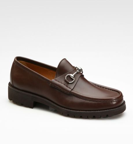 gucci loafer braun