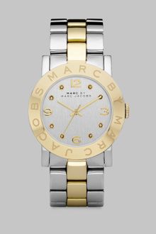 Marc By Marc Jacobs Crystal Accented Two-tone Stainless Steel Watch - Lyst