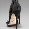 B Brian Atwood Chainfringe Platform Sandal in Black - Lyst