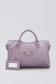 Balenciaga Giant 12 Rose Golden City Bag, Glycine - Lyst