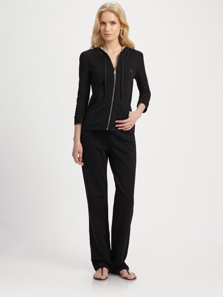 Burberry Brit Military Spa Hoodie in Black | Lyst