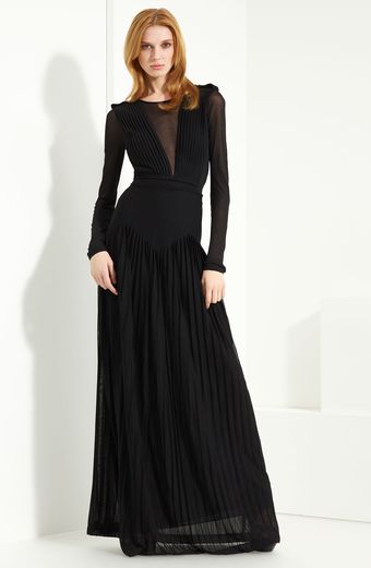 Burberry Prorsum Jersey Gown - Lyst
