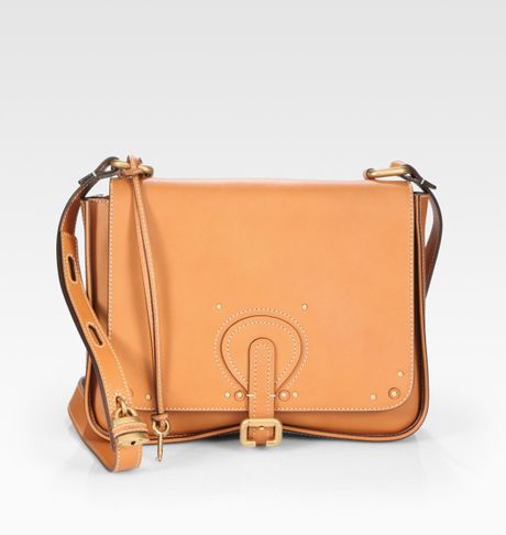 Chloé Aurore Small Satchel in Brown (caramel) - Lyst