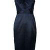 Elie Tahari Simone Dress in Blue (black) - Lyst