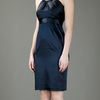 Elie Tahari Simone Dress in Blue (black) - Lyst