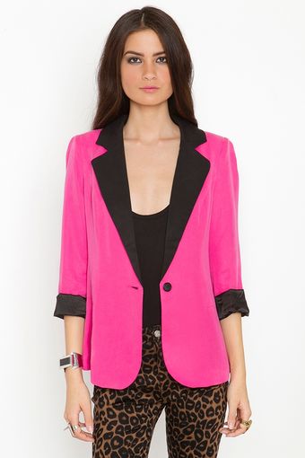 Nasty Gal Miami Vice Blazer - Pink - Lyst