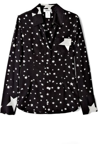 Sonia By Sonia Rykiel Black & White Star Print Shirt - Lyst