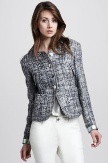 Theyskens' Theory Tweed Blazer - Lyst