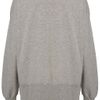 Topshop Yeah Right Sweat in Gray (grey marl) - Lyst