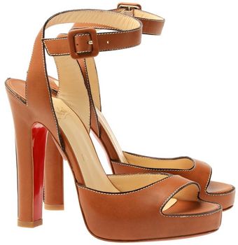 Christian Louboutin 'Viola 120' Leather Pumps - Lyst