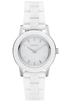 DKNY Glitz Small Round Dial Bracelet Watch - Lyst