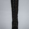 Jeffrey Campbell The Walk Tall Boot in Black Suede in Black - Lyst