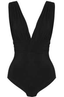 Lanvin Ruched Swimsuit - Lyst