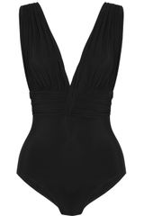 Lanvin Ruched Swimsuit