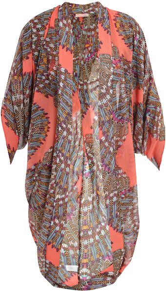 Mara Hoffman Ibis-print Kaftan - Lyst
