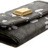 Marc By Marc Jacobs Animal Q Long Trifold Wallet in Black (black multi) - Lyst