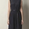 Marc By Marc Jacobs Miro Silk Dress in Black (navy) - Lyst