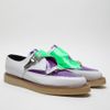 Mugler Underground For Mens Patent Shoe in Purple for Men - Lyst