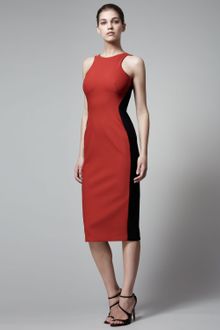 Stella McCartney Ottavia Two-tone Dress - Lyst