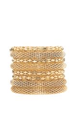ASOS Collection Asos Gold Metal Bracelet Pack
