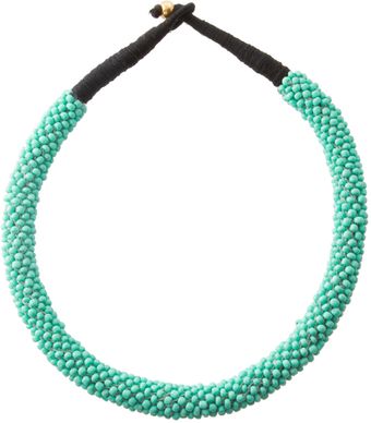 ASOS Collection Asos Seedbead Wrapped Collar - Lyst