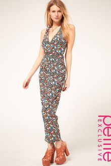 ASOS Collection Asos Petite Exclusive Jumpsuit in Multi Colour Print - Lyst