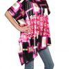 F&mme Asymmetrical Techno Satin Top in Purple (pink) - Lyst
