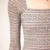 Free People Daisy Jacquard Bodycon Dress in Gray (blushcombo) - Lyst