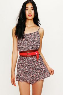 Free People Printed Romper - Lyst