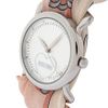 Moschino Watch With Dual Leather And Silk Straps in Pink - Lyst