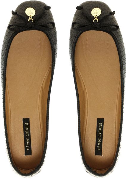 square toe ballet pumps