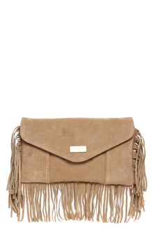 River Island Suede Fringe Clutch Bag - Lyst