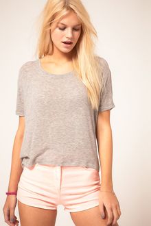ASOS Collection Asos T-shirt in Slouch Loose Knit - Lyst