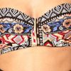Asos Collection Asos Corset in Mex Tex Print in Multicolor (multi) - Lyst