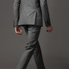 Burberry Wool and Mohair Slim Fit Suit in Gray for Men (mid grey mélange) - Lyst