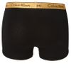 Calvin Klein Contrast Waistband Trunk in Black for Men - Lyst