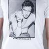 Dolce & Gabbana Printed Marlon Brando Tshirt in White for Men - Lyst