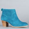 Dv By Dolce Vita The Jamison Boot In Teal Suede in Blue (teal) - Lyst
