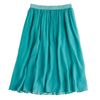 J.crew Crinkle Chiffon Skirt in Blue (warm peacock) - Lyst