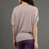 Jet By John Eshaya Rib Henley Top  in Beige - Lyst