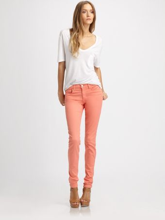 Joe's Colored Skinny Jeans - Lyst