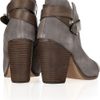 Rag & Bone Harrow BrushedLeather Ankle Boots in Gray (brown) - Lyst
