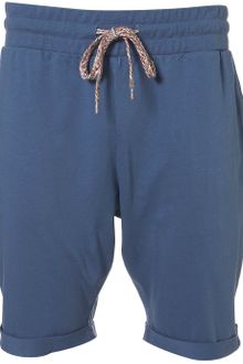 Topman Dark Blue Jersey Shorts - Lyst