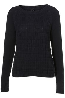 Topshop Waffle Knitted Jumper By Boutique - Lyst