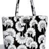 Kate Spade Daycation Coated Canvas Bon Shopper in Black (black/cream japanese floral) - Lyst