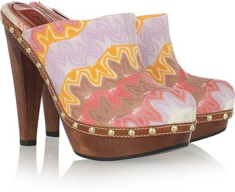  Crochet-knit Wooden Mules 
