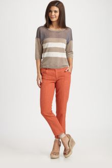 10 Crosby by Derek Lam Seamed Pants - Lyst
