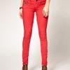 G-star Raw Arc Coloured Skinny Jeans in Red - Lyst