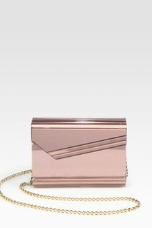 Jimmy Choo Candy Mirror Acrylic Clutch - Lyst