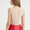 Marc By Marc Jacobs Eames Silk Colorblock Top in Pink (fuschia) - Lyst
